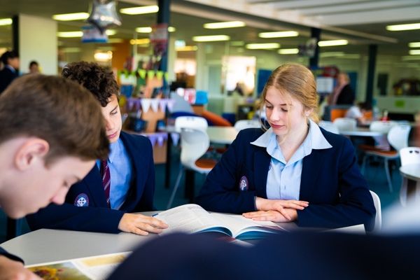 St Patrick's College Sutherland - students studying
